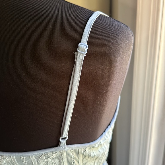 NWT Nasty Gal Lace Panel Split Mini - Picture 6 of 15